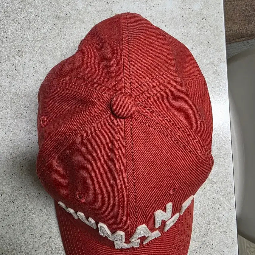 [BUNJANG] Human Made 6 Panel Twill Cap Red / 택포) 휴먼 메이드 6 패널 트윌 캡 레드