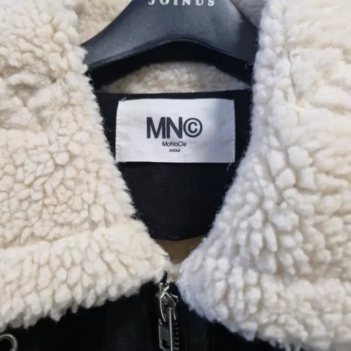 [BUNJANG] Black Suede Mustang Jacket / 블랙 스웨이드 무스탕 자켓