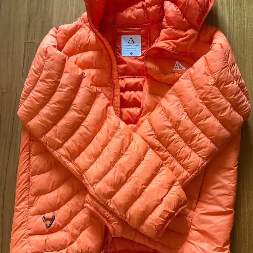 [BUNJANG] Nike ACG Lavaflow Orange Lightweight Padded Jacket L / 나이키 ACG 라바플로우 오렌지 경량패딩 L