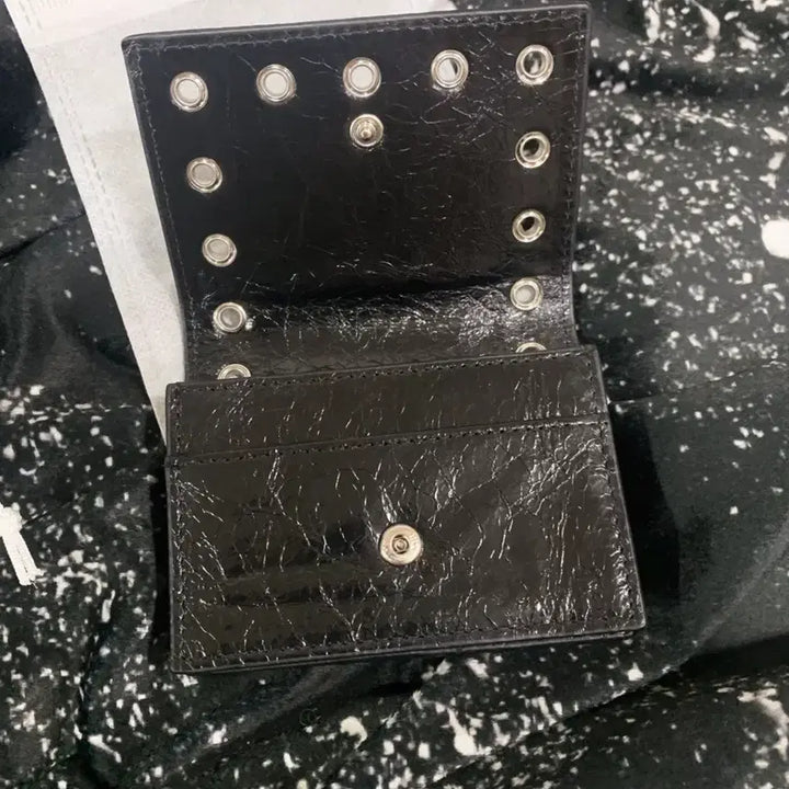 [BUNJANG] Black Purple Card Wallet / 블랙퍼플 카드 지갑