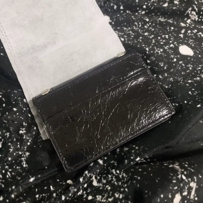 [BUNJANG] Black Purple Card Wallet / 블랙퍼플 카드 지갑