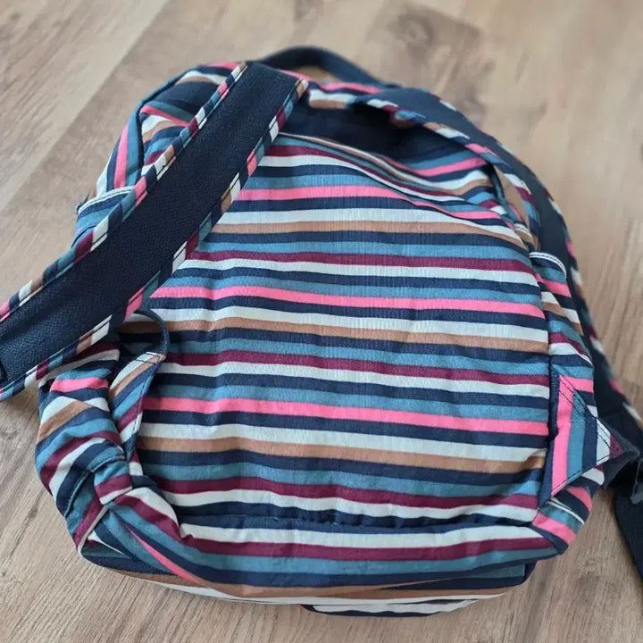 [BUNJANG] Kipling Striped Backpack / 키플링 스트라이프 백팩 가방