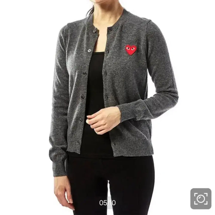 [BUNJANG] Comme des Garcons Red Heart Cardigan / 꼼데가르송 정품 가디건