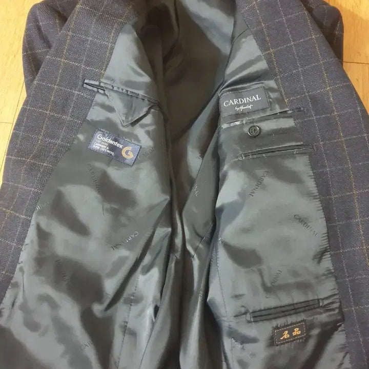 [BUNJANG] Cardinal Men's Check Jacket / Cardinal 남성 체크 자켓 103-91-180
