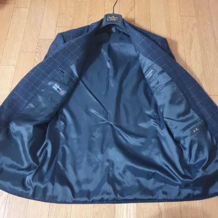 [BUNJANG] Cardinal Men's Check Jacket / Cardinal 남성 체크 자켓 103-91-180