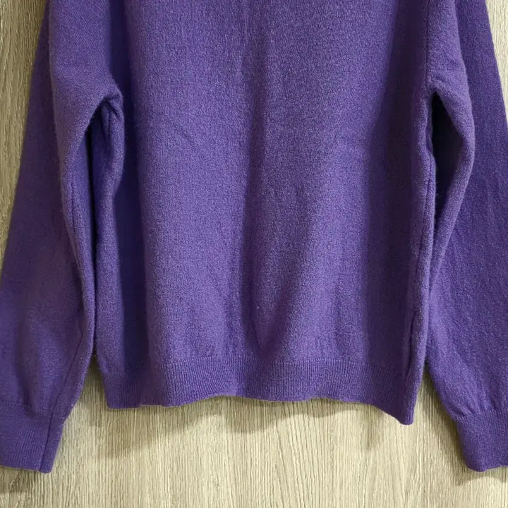 [BUNJANG] Purple Turtleneck Knit Sweater / 보라색 터틀넥 니트 스웨터 S