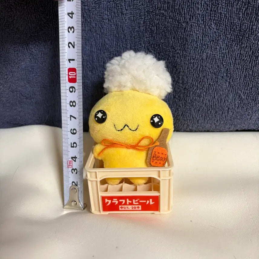 [BUNJANG] San-X Beer-chan Beer-kun Handmade Doll Keyring / 고전 산엑스 비어짱 비어쿤 핸드메이드 인형 키링