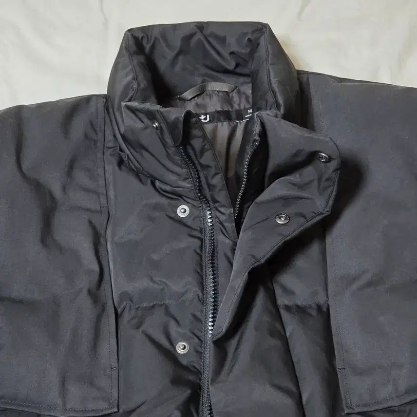 [BUNJANG] Uniqlo +J Padded Jacket - Black - Size M / 유니클로 질샌더 패딩 M사이즈 블랙