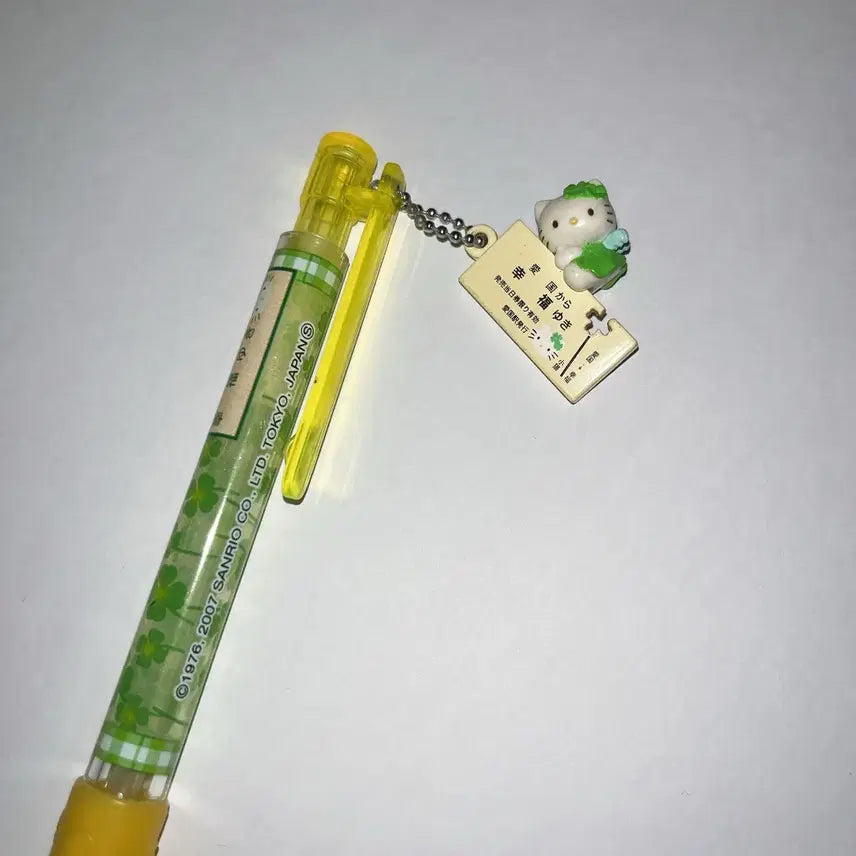 [BUNJANG] Sanrio Hello Kitty Vintage Mechanical Pencil Set / 고전키티샤프/행운역키티/킽스/키티스트랩