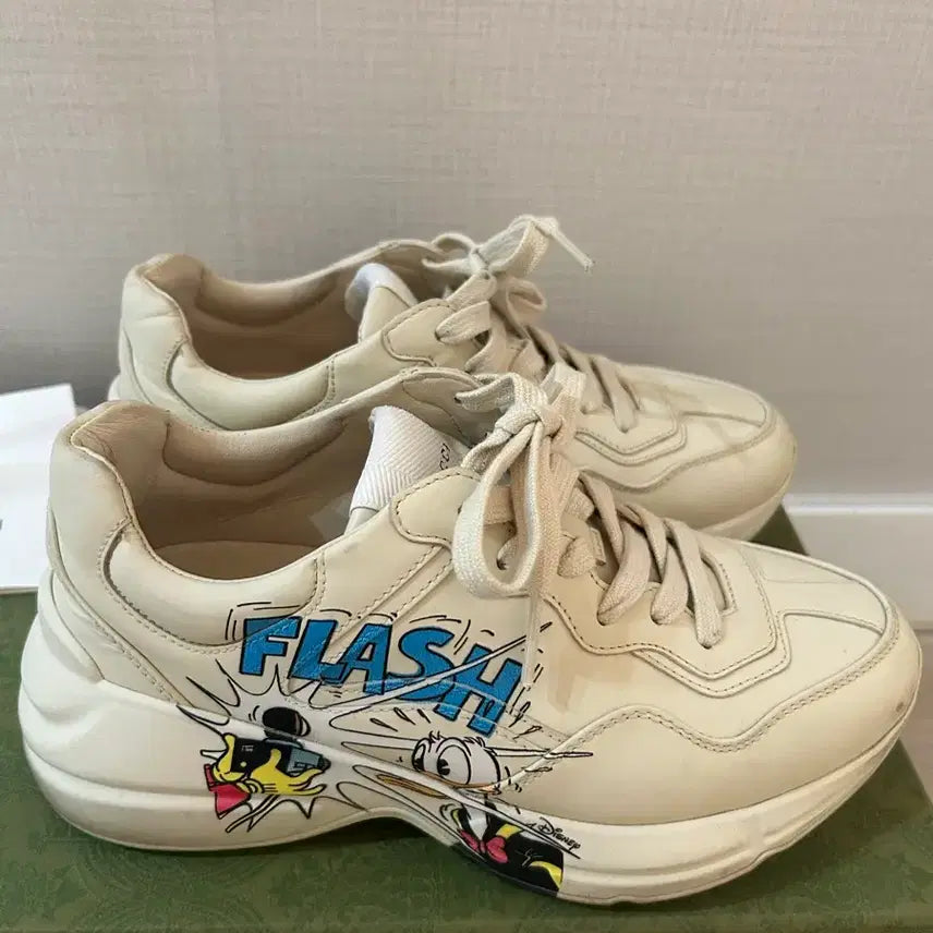 [SOLD OUT] 풀박)구찌 디즈니 라이톤 스니커즈