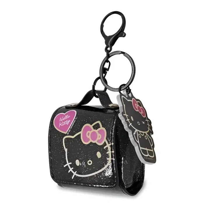 [BUNJANG] Hello Kitty Mini Pouch Airpod Keychain Black / (정품) 헬로키티 미니파우치 에어팟 미니가방키링 블랙
