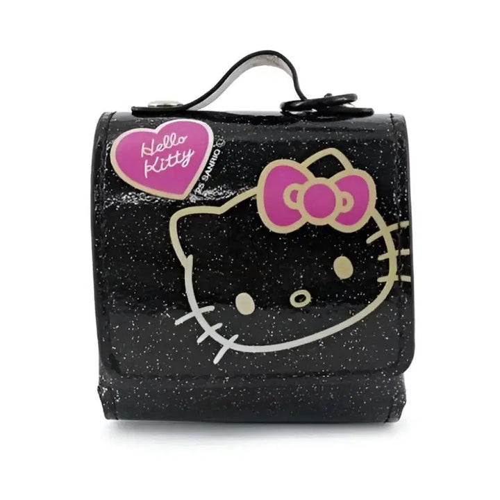 [BUNJANG] Hello Kitty Mini Pouch Airpod Keychain Black / (정품) 헬로키티 미니파우치 에어팟 미니가방키링 블랙