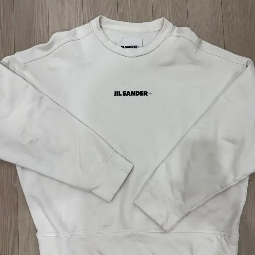 [BUNJANG] Jil Sander Logo Print Sweatshirt / 질샌더 로고 맨투맨