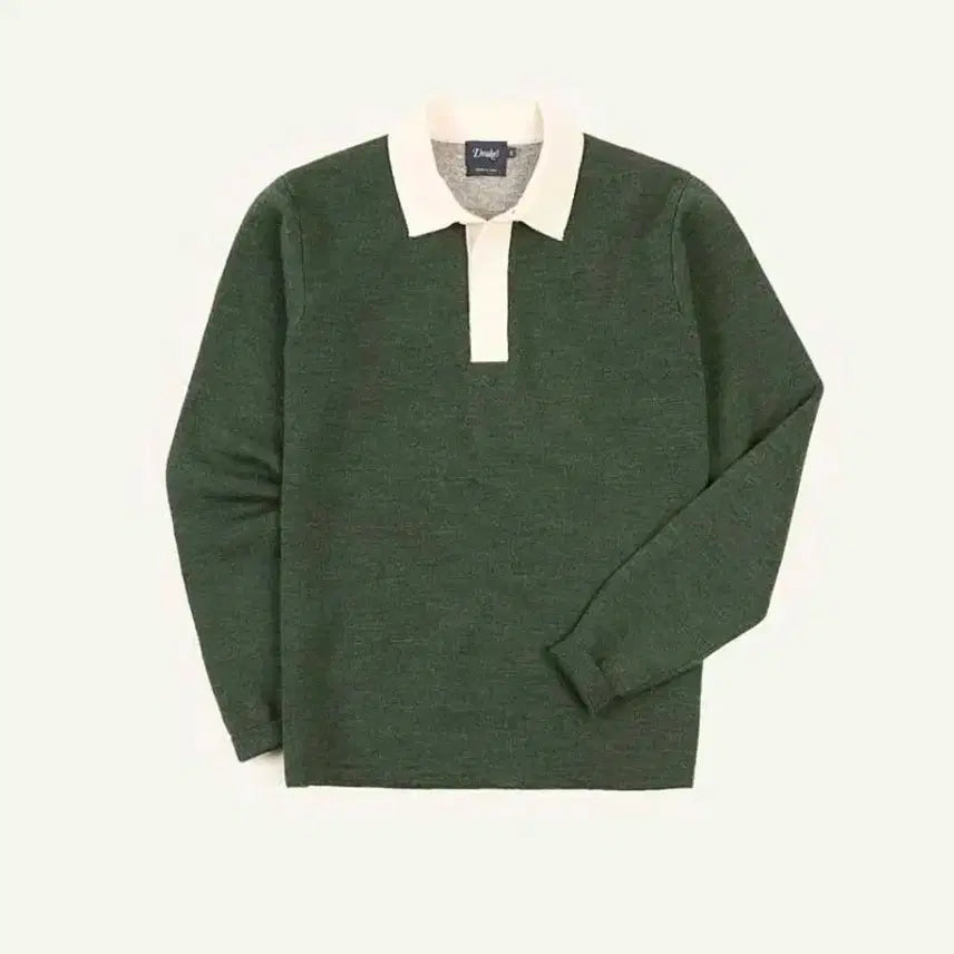 [BUNJANG] Drakes Rugby Tee Knit L / DRAKES 드레익스 럭비티 니트 L