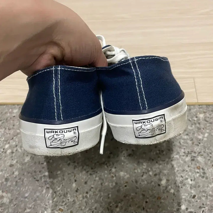 [SOLD OUT] 와쿠와 wakouwa 덱슈즈 네이비 us7.5(255)
