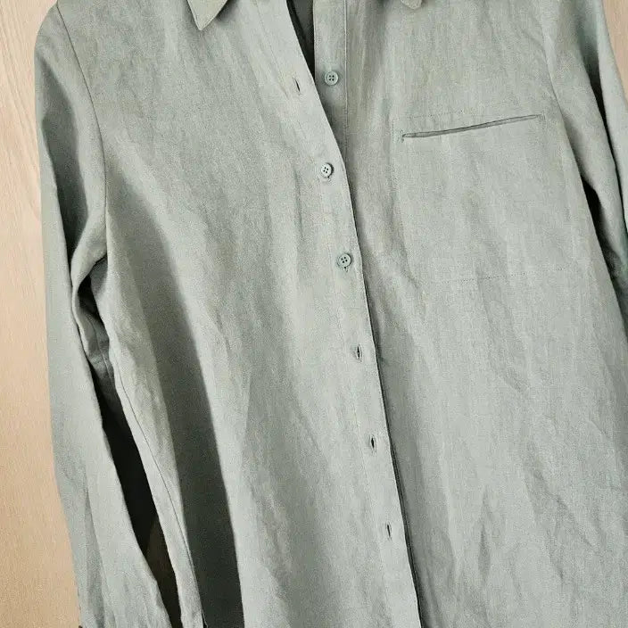 [BUNJANG] IT MICHAA Blouse Shirt Mint / 잇미샤 블라셔츠 마100 새상품