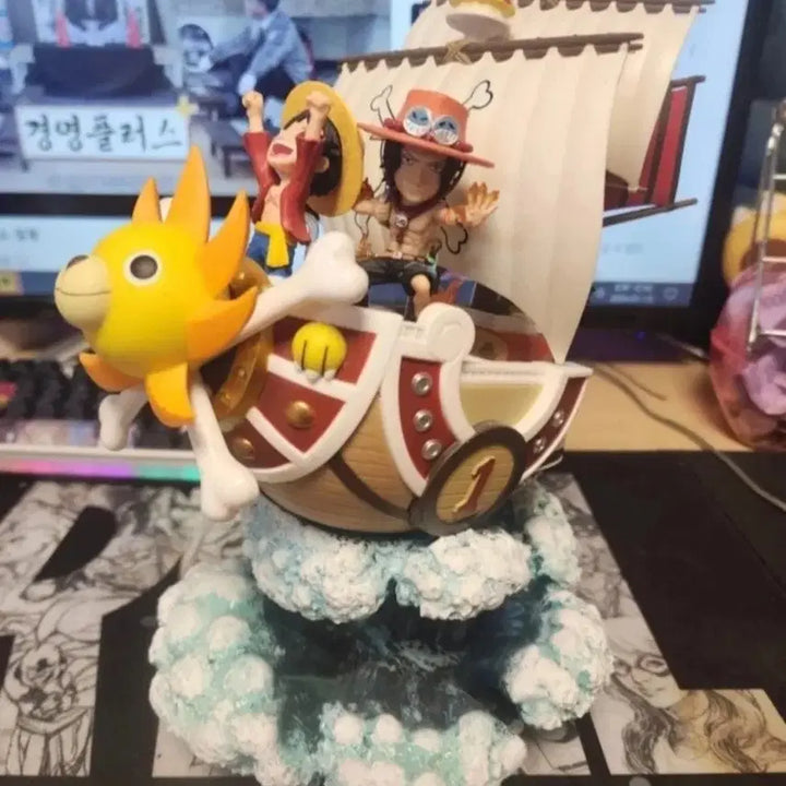 [BUNJANG] Sunny-Go Wave Resin Figure / 써니호 파도레진 피규어