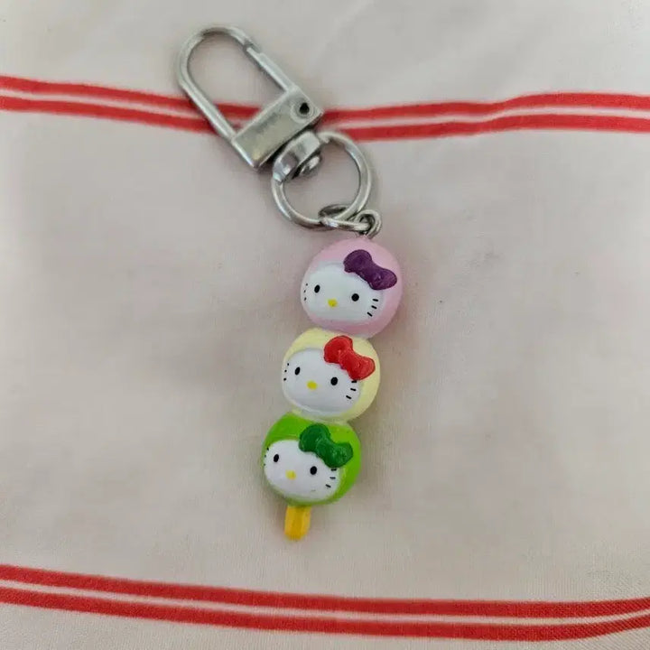 [BUNJANG] Hello Kitty Dango Keyring / 헬로키티 당고 키링 (3/7까지 할인)