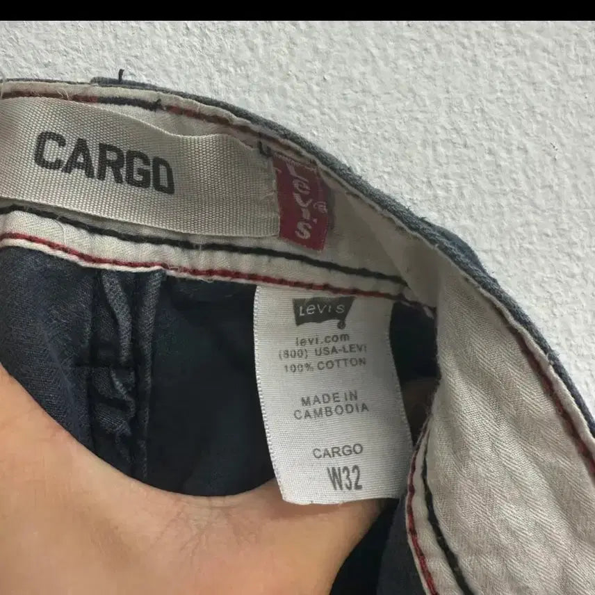 [BUNJANG] Levi's Vintage Bermuda Cargo Work Pants W32 / 00s 리바이스 빈티지 버뮤다 카고 워크 팬츠 w32