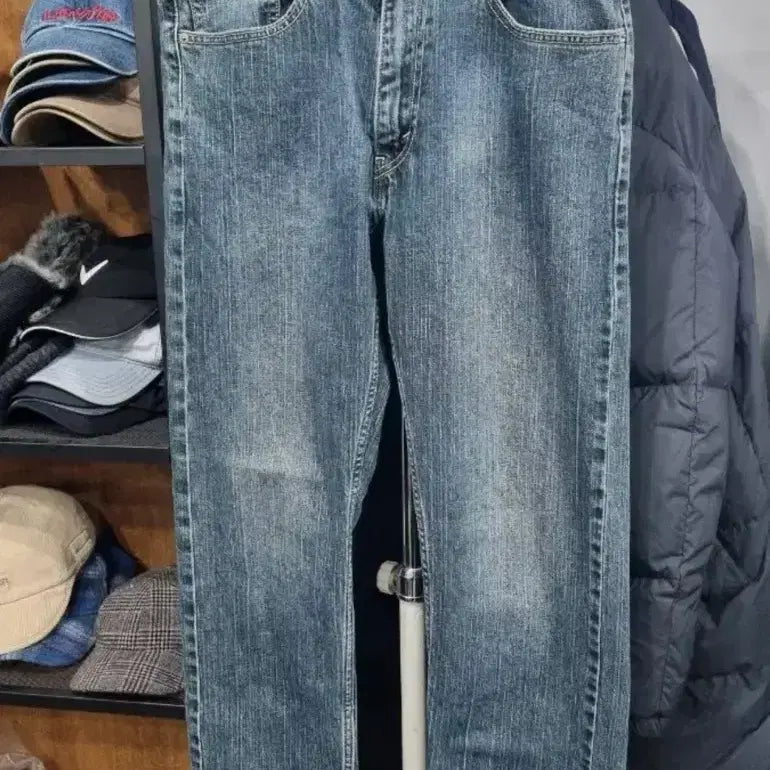 [BUNJANG] Levi's 505 W33 L33 / 리바이스 505 워싱 데님 w33 l33