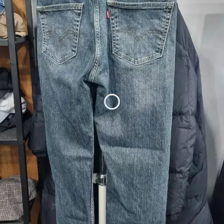 [BUNJANG] Levi's 505 W33 L33 / 리바이스 505 워싱 데님 w33 l33