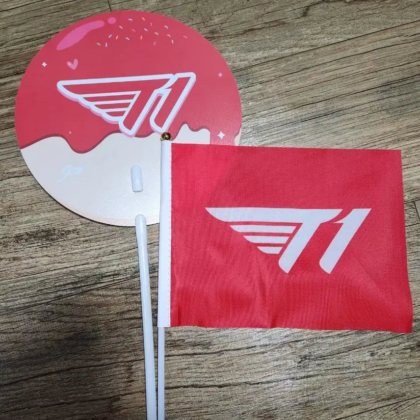 [BUNJANG] T1 RTM MSI Fan Flag Photocard / 티원 T1 로투엠 rtm msi 부채 깃발 포카 포토카드
