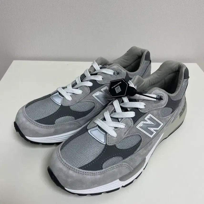[BUNJANG] New Balance 992 Core Grey Sneakers / 뉴발란스 992 코어 그레이 275 새제품