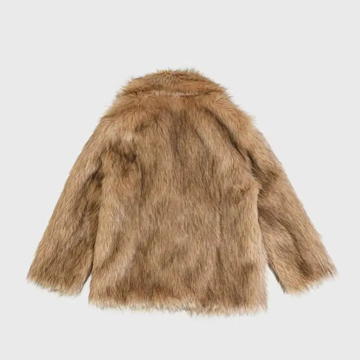 [BUNJANG] The Boyz Dearest Wild Faux Fur Jacket / 데어드 와일드 퍼자켓 판매