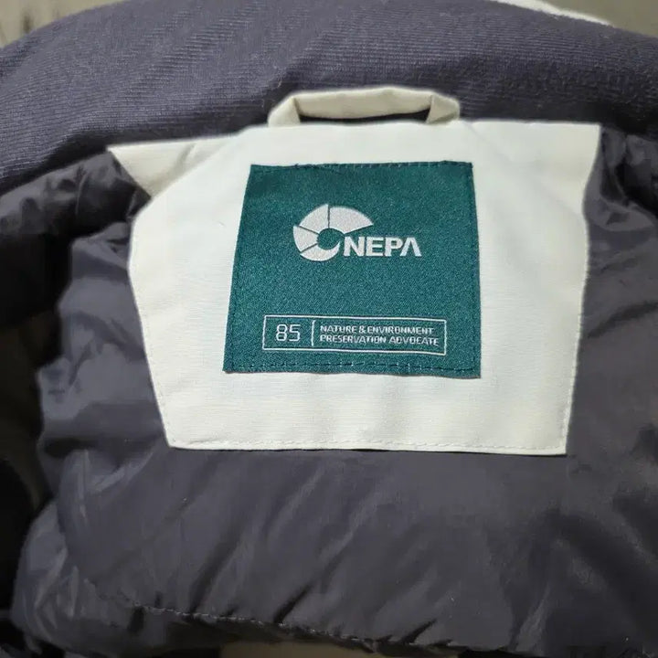 [BUNJANG] Nepa White Raccoon Fur Goose Down Long Padding Jacket (Size 85) / 네파 화이트 라쿤퍼 구스 롱패딩 85사이즈 (핏예쁨) 55~55반