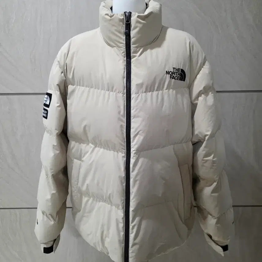 [BUNJANG] North Face Beige Padded Jacket 2XL / 흔치않은컬러 정품 노스페이스 베이지 패딩 2XL 105~110