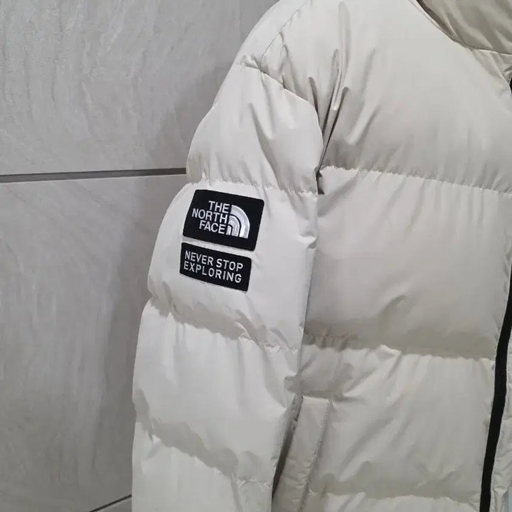 [BUNJANG] North Face Beige Padded Jacket 2XL / 흔치않은컬러 정품 노스페이스 베이지 패딩 2XL 105~110