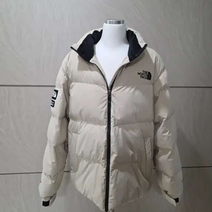 [BUNJANG] North Face Beige Padded Jacket 2XL / 흔치않은컬러 정품 노스페이스 베이지 패딩 2XL 105~110