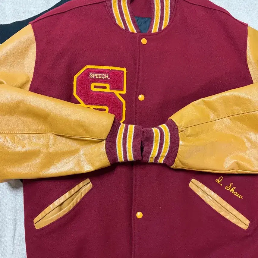 [BUNJANG] DeLONG Varsity Jacket (XL) / 빈티지 DeLONG 바시티 자켓(105-110)