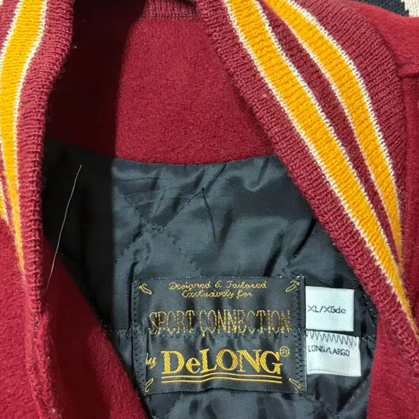 [BUNJANG] DeLONG Varsity Jacket (XL) / 빈티지 DeLONG 바시티 자켓(105-110)
