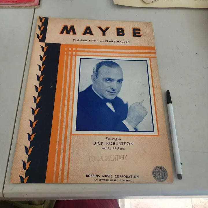 [BUNJANG] USA Sheet Music Collection / 옛날 USA 악보 4장