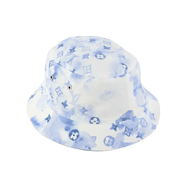 [BUNJANG] Louis Vuitton M76765 Monogram Aqua Garden Reversible Bucket Hat / 루이비통 M76765 모노그램 아쿠아가든 리버서블 버킷햇 60사이즈