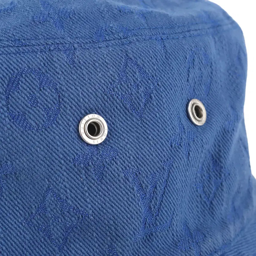 [BUNJANG] Louis Vuitton M76765 Monogram Aqua Garden Reversible Bucket Hat / 루이비통 M76765 모노그램 아쿠아가든 리버서블 버킷햇 60사이즈