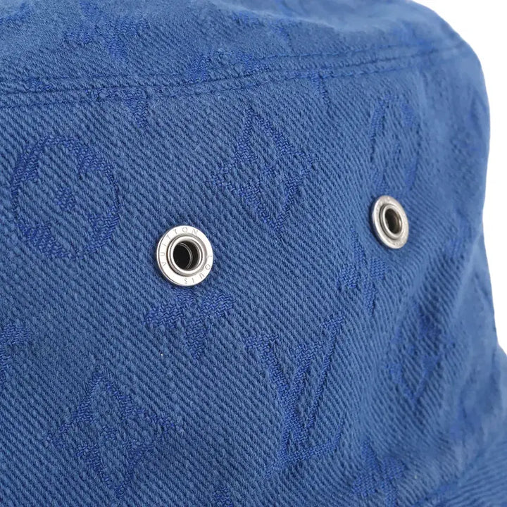 [BUNJANG] Louis Vuitton M76765 Monogram Aqua Garden Reversible Bucket Hat / 루이비통 M76765 모노그램 아쿠아가든 리버서블 버킷햇 60사이즈