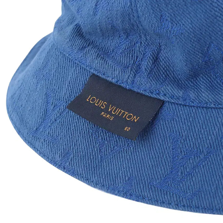 [BUNJANG] Louis Vuitton M76765 Monogram Aqua Garden Reversible Bucket Hat / 루이비통 M76765 모노그램 아쿠아가든 리버서블 버킷햇 60사이즈