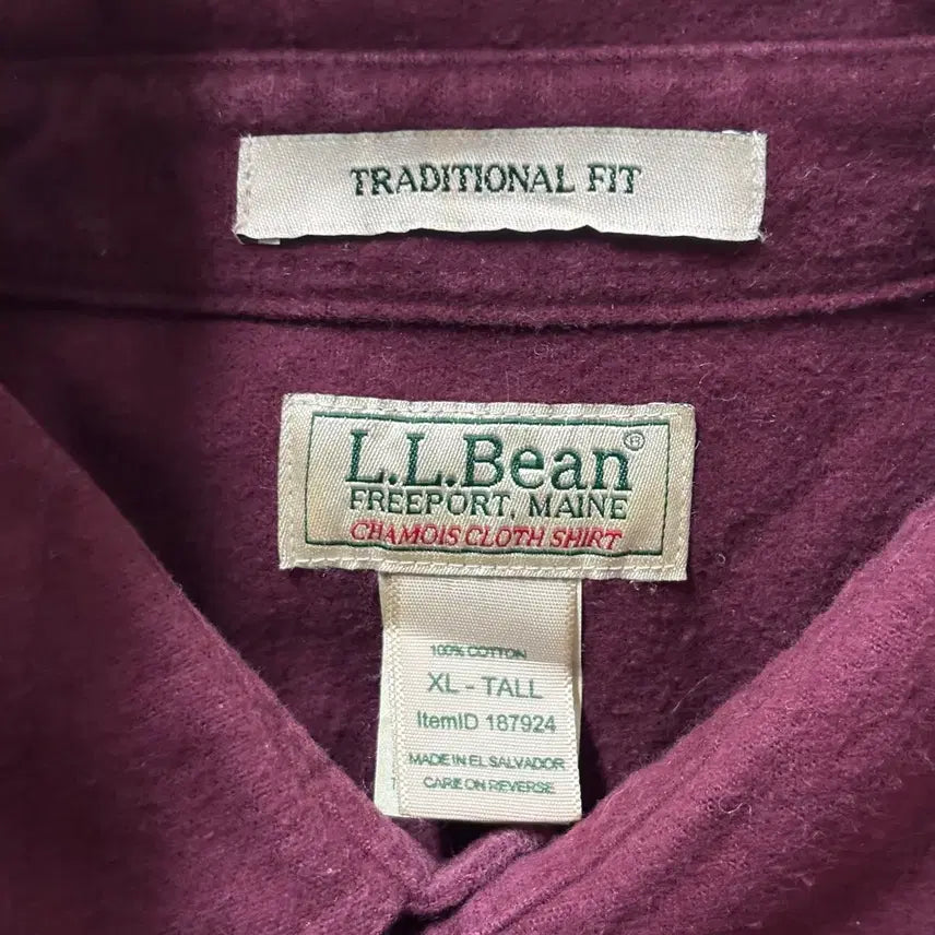 [BUNJANG] L.L.Bean Samoa Flannel Shirt / 엘엘빈 플란넬 셔츠 사모아 셔츠