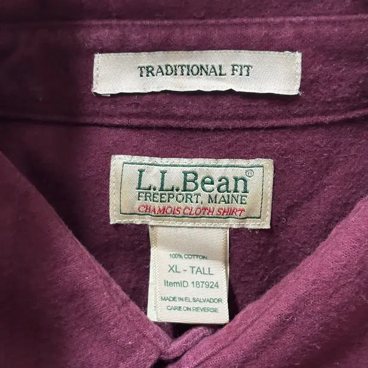[BUNJANG] L.L.Bean Samoa Flannel Shirt / 엘엘빈 플란넬 셔츠 사모아 셔츠