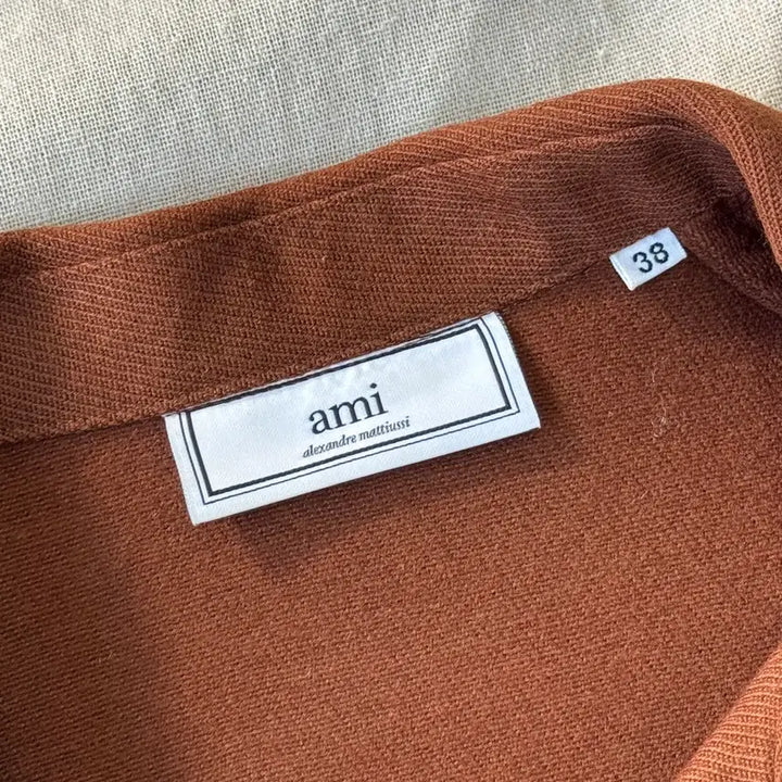 [BUNJANG] BTS Brown Wool Shirt Jacket 38 / 아미 브라운 울 셔츠자켓 38