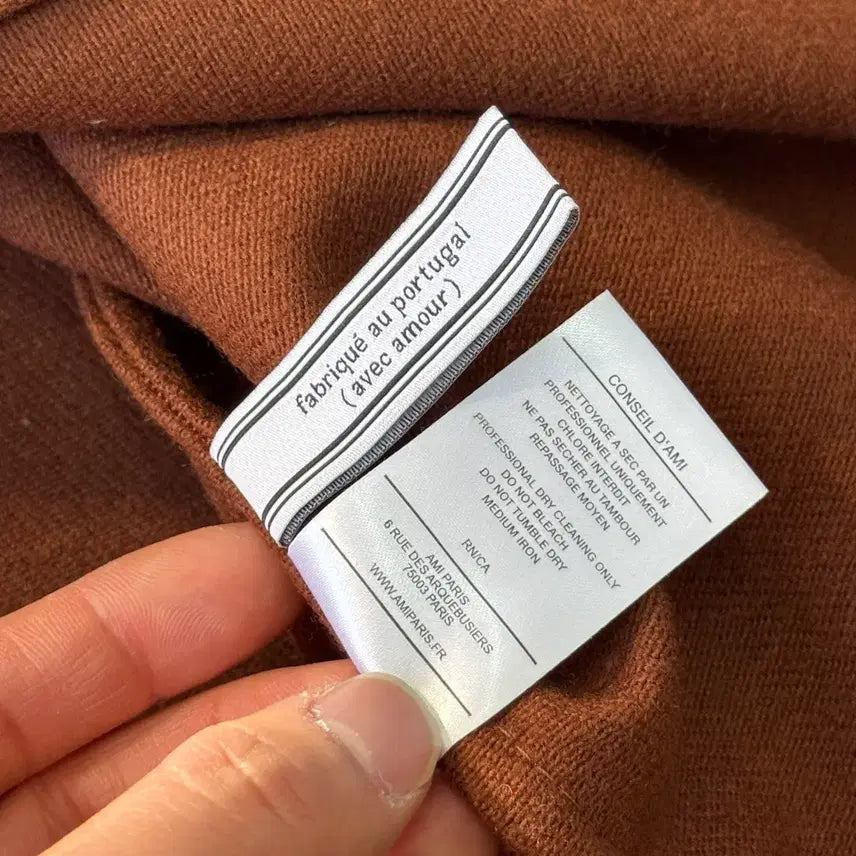 [BUNJANG] BTS Brown Wool Shirt Jacket 38 / 아미 브라운 울 셔츠자켓 38