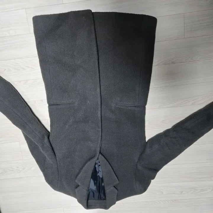 [BUNJANG] System Gray Wool Blend Single Coat (Size 95) / 오늘만이가격!!    한섬 시스템 모+라마 회색 모직 싱글 코트 95