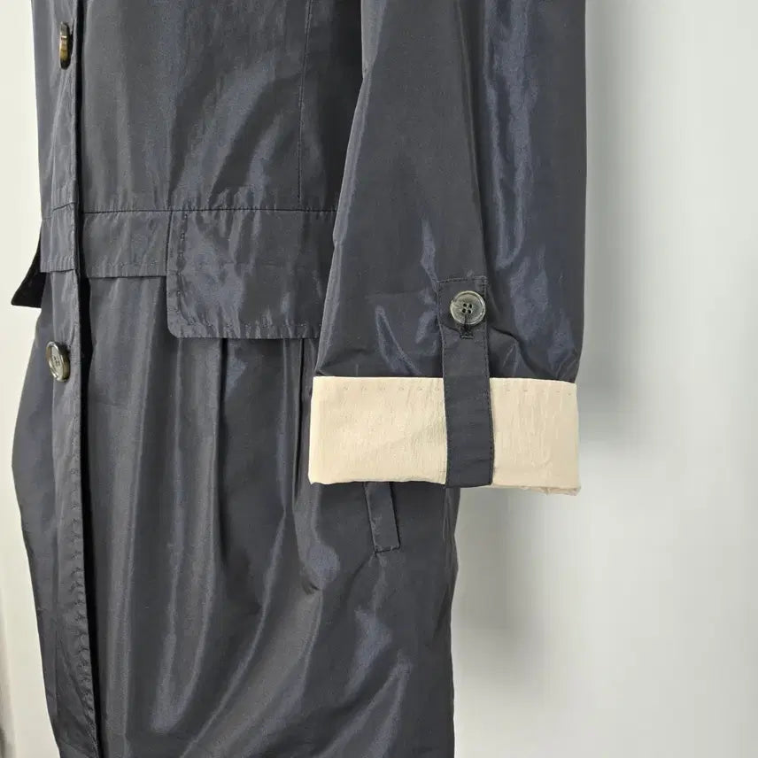 [BUNJANG] Cresson Navy Half Coat (Size 66) / 0943.크레송  잉크 네이비 여성 하프 코트 66