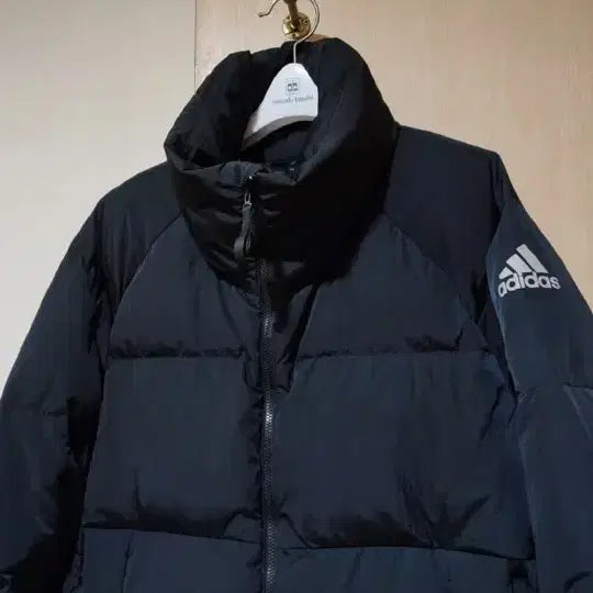 [BUNJANG] Adidas Navy Puffer Down Jacket / 아디다스 신형 여성 네이비 푸퍼패딩 점퍼 M