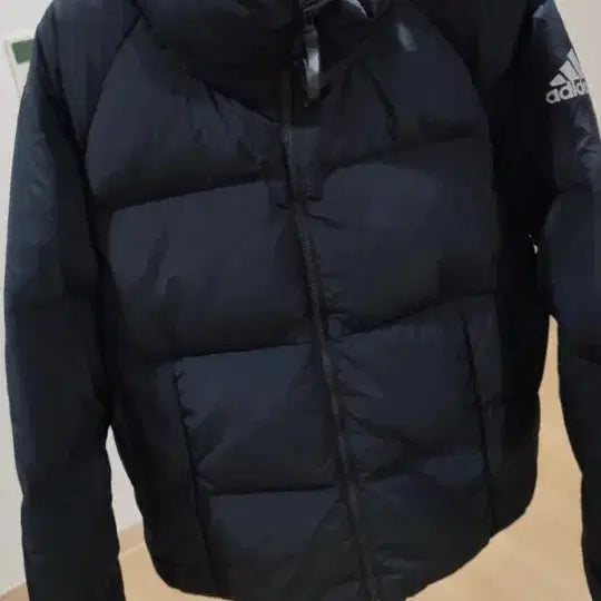 [BUNJANG] Adidas Navy Puffer Down Jacket / 아디다스 신형 여성 네이비 푸퍼패딩 점퍼 M