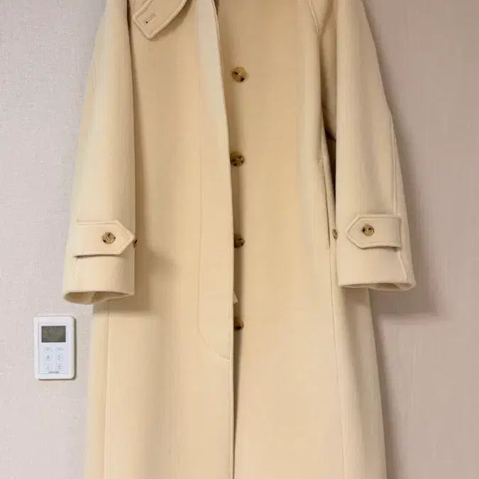 [BUNJANG] Facade Pattern Balmacaan Coat M / 파사드패턴 발마칸 코트 M