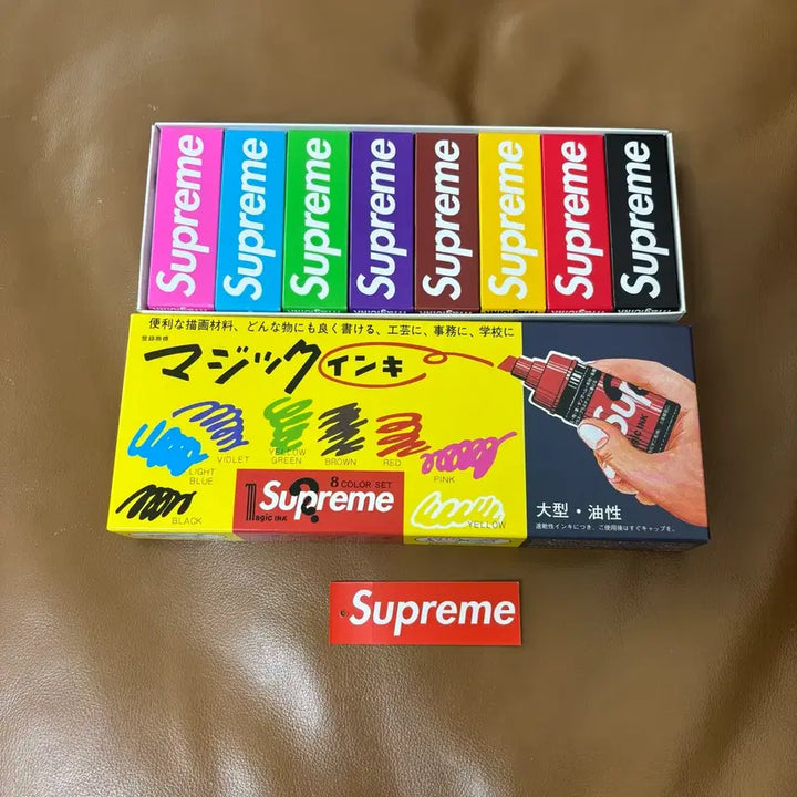 [BUNJANG] Supreme Magic Ink Marker Set / 슈프림 매직 잉크 마커 세트 인테리어 소품