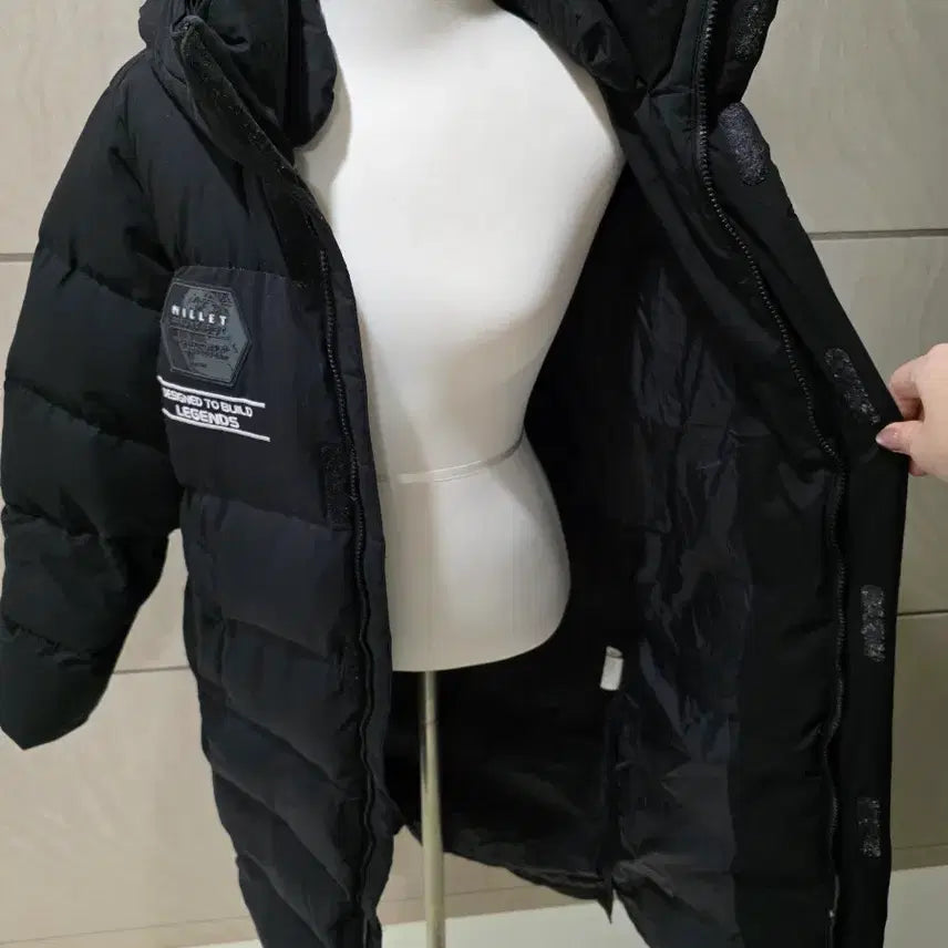 [BUNJANG] Millet Richell Goose Down Long Padded Jacket 85 / 밀레 리첼 벤치파카 거위털 롱패딩 85